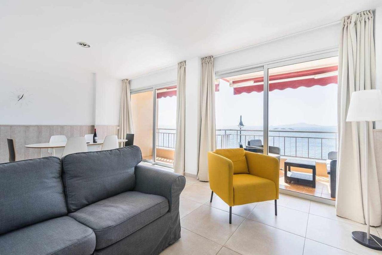 Piso En Primera Linea Con Vistas Directas Al Mar Меленара Экстерьер фото